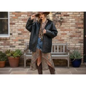 Vintage Gantos Reversible Jacket – Leather & Faux Fur